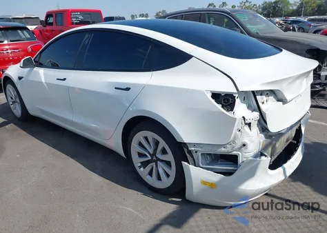 2022 Tesla Model 3 Rear-Wheel Drive из США, поврежденный, VIN 5YJ3E1EA7NF297637